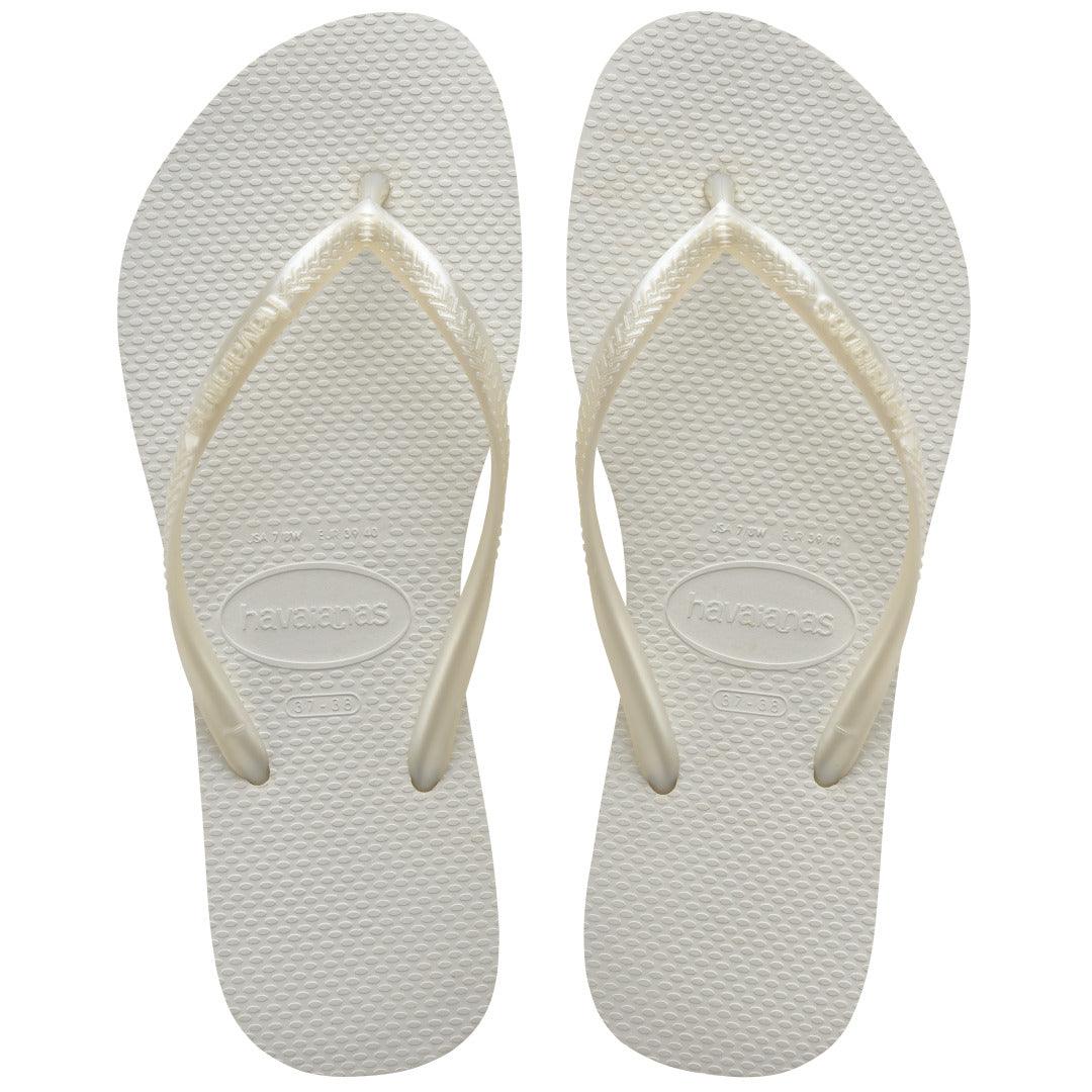 Chinelo Slim Feminino Branco: Conforto Leveza Delicadeza para Seus Pés