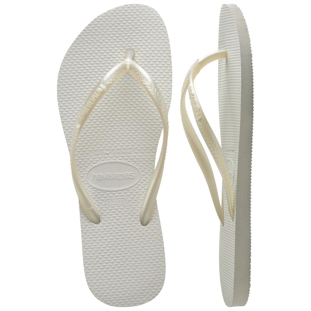 Chinelo Slim Feminino Branco: Conforto Leveza Delicadeza para Seus Pés