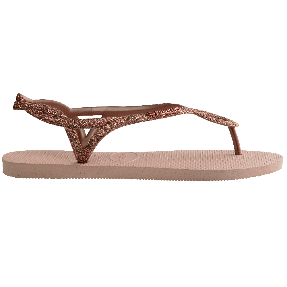 Rasteirinha Luna Premium Glitter Rosa Ballet: Conforto Tiras Cruzadas Estilo