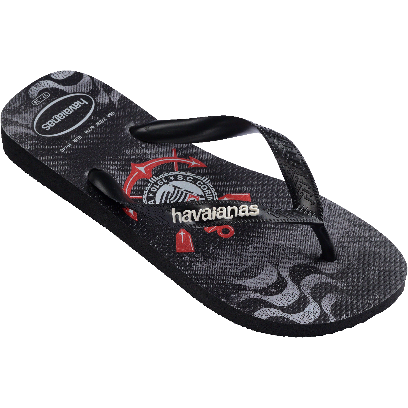 Chinelo Top Times Corinthians Oficial: Conforto e Paixão Alvinegra nos Seus Pés