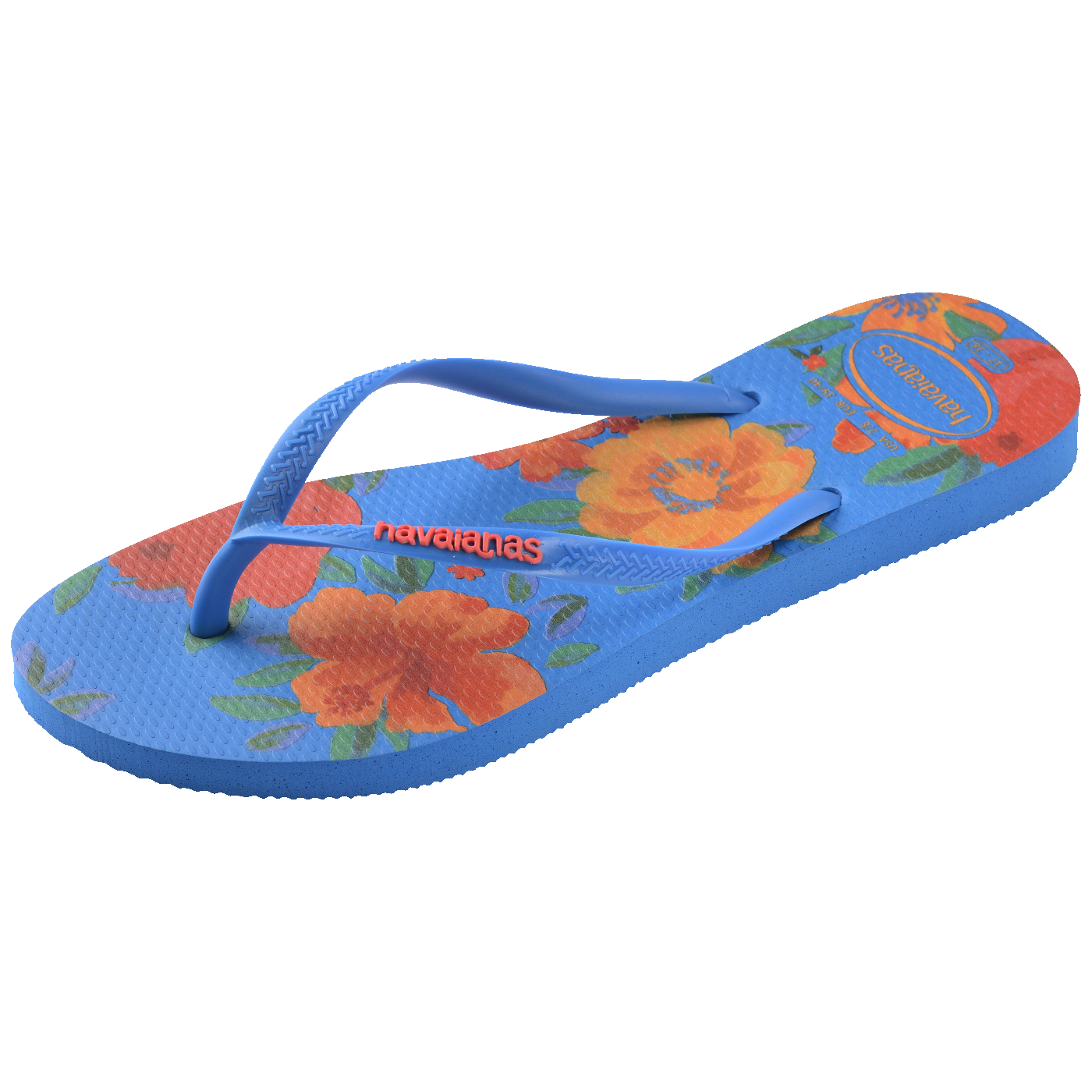 Chinelo Slim Summer Bliss: Conforto Feminino Estampado, Inspiração Verão Brasil