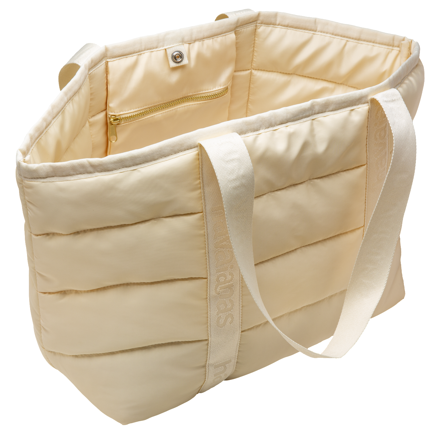 Bolsa de Praia Puff Acolchoada Espaçosa Estilosa Verão Chic Leve