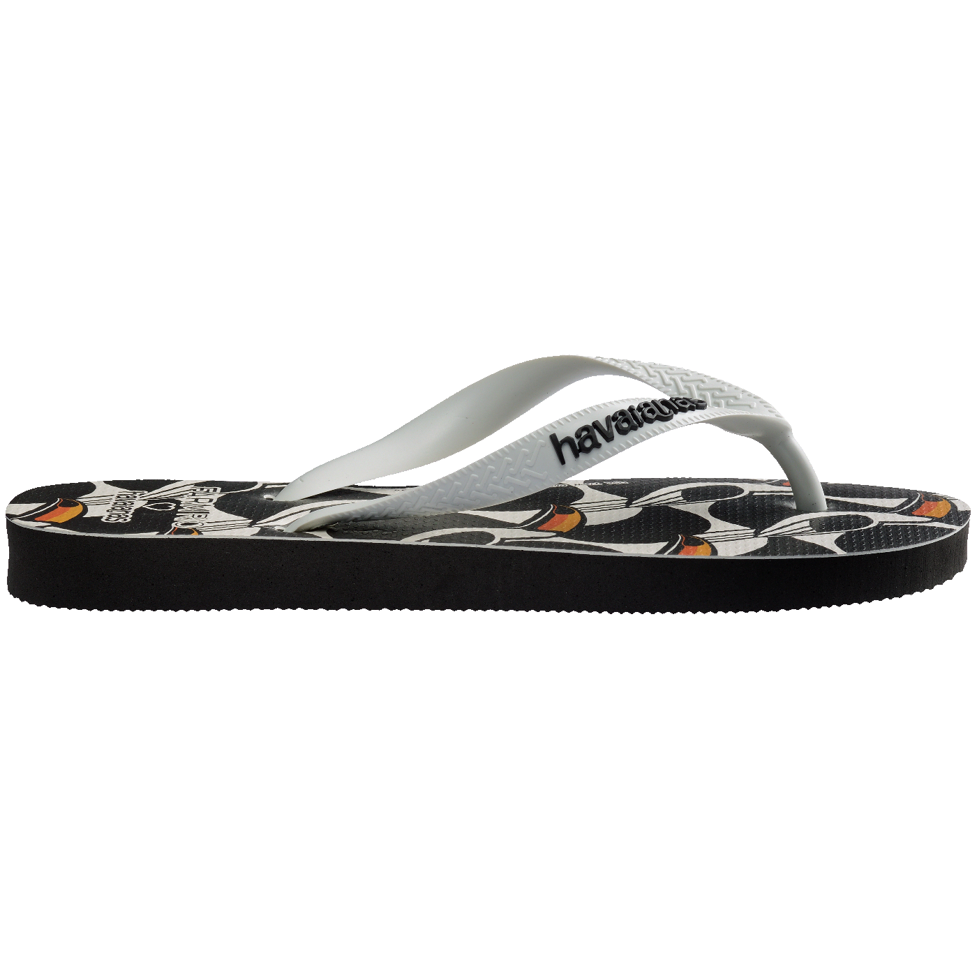 Chinelo Farm Copatucano: Conforto Vibrante e Estampa Tropical Exclusiva de Tucano