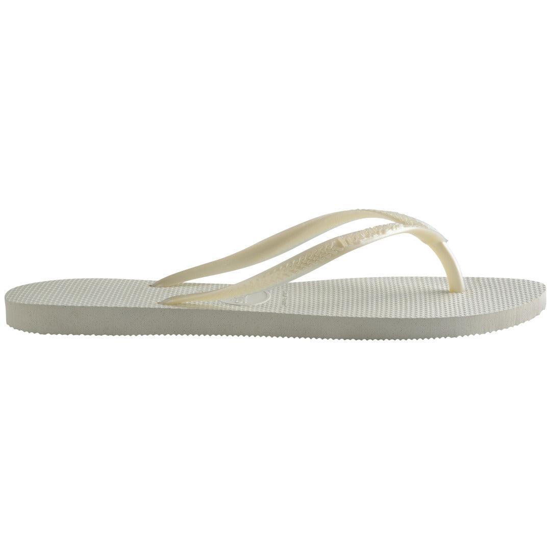 Chinelo  Slim Feminino Branco: Conforto Leveza Delicadeza para Seus Pés