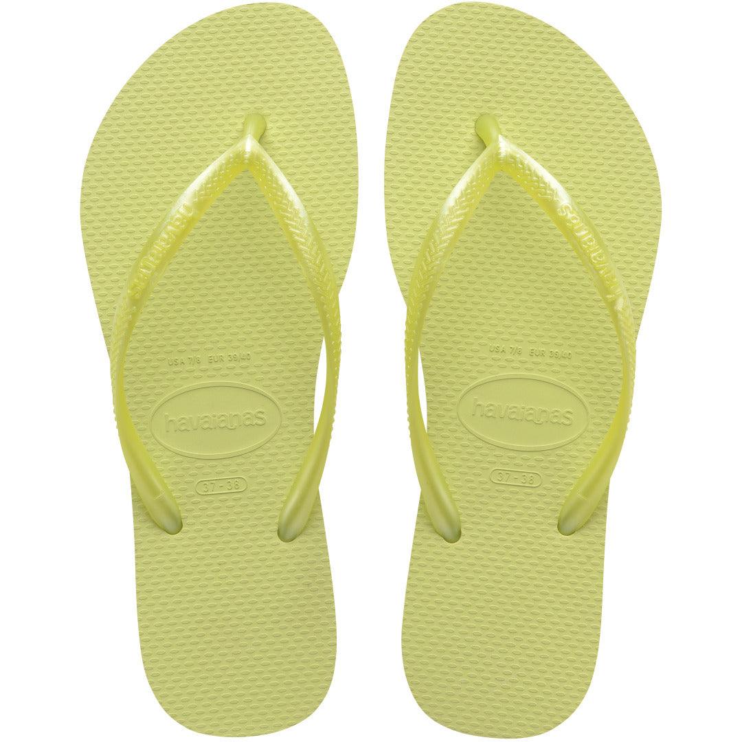 Chinelo  Slim Verde Matcha: Leve, Delicado, Confortável e Versátil