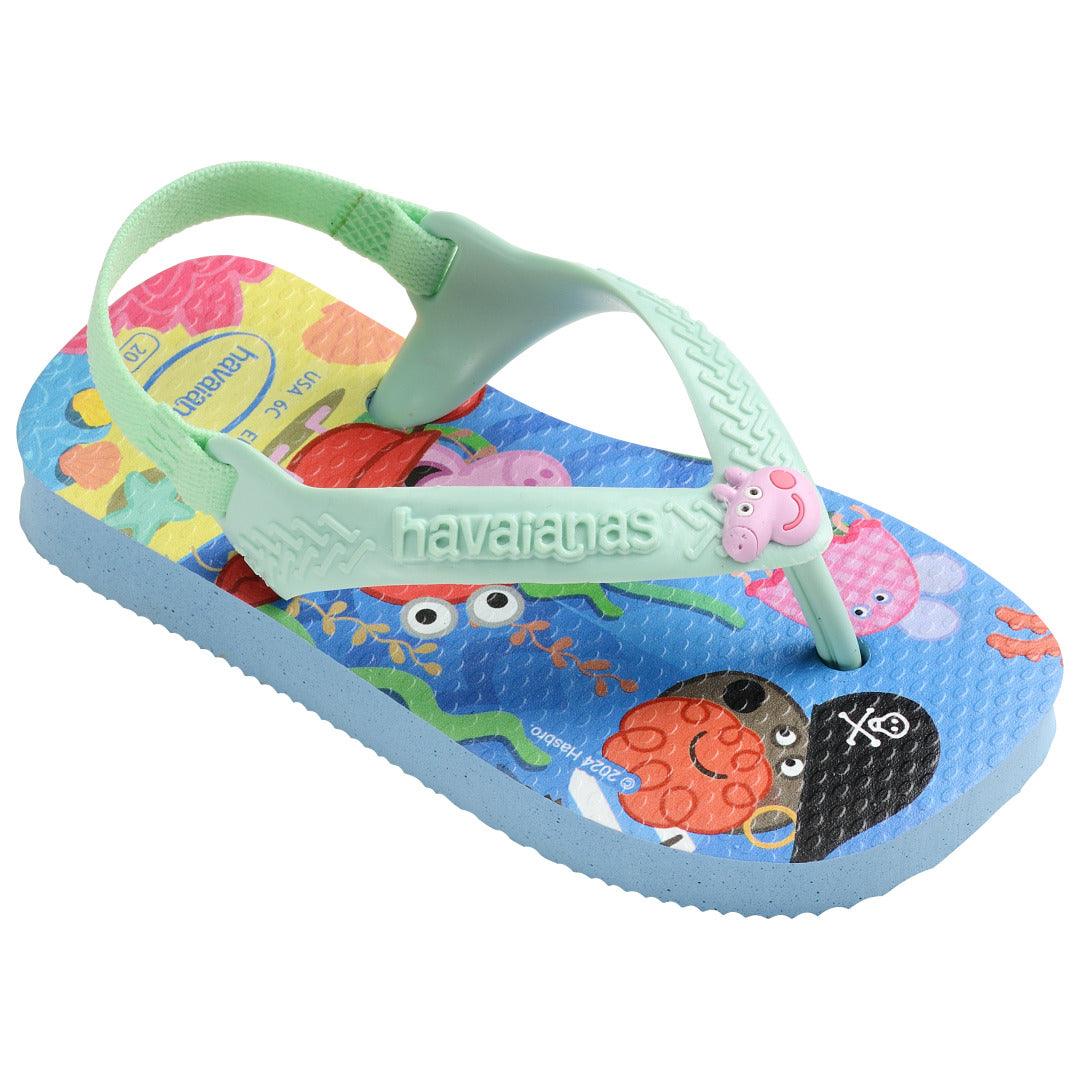 Chinelo  Baby Peppa Pig Azul Lavanda: Conforto e Segurança para Pequenos Pés