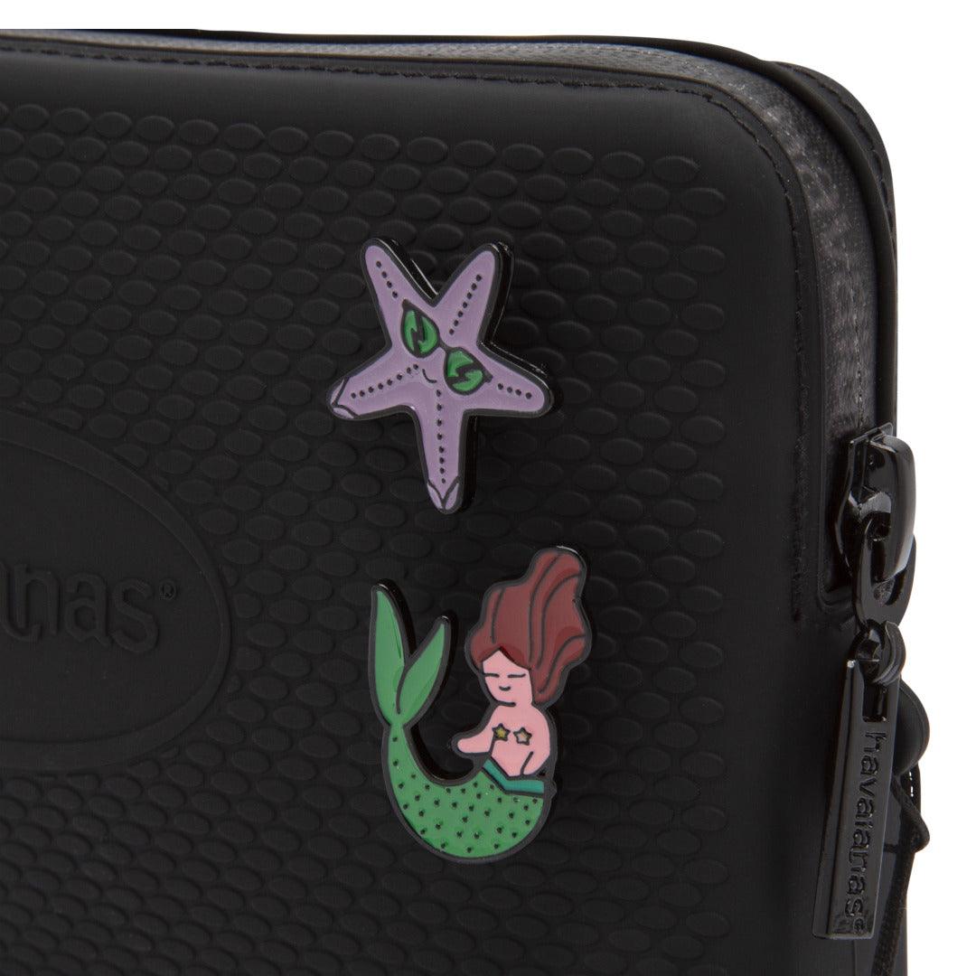 Pin  Cool Sereia Verde: Acessório Divertido para Personalizar Sandálias e Mochilas