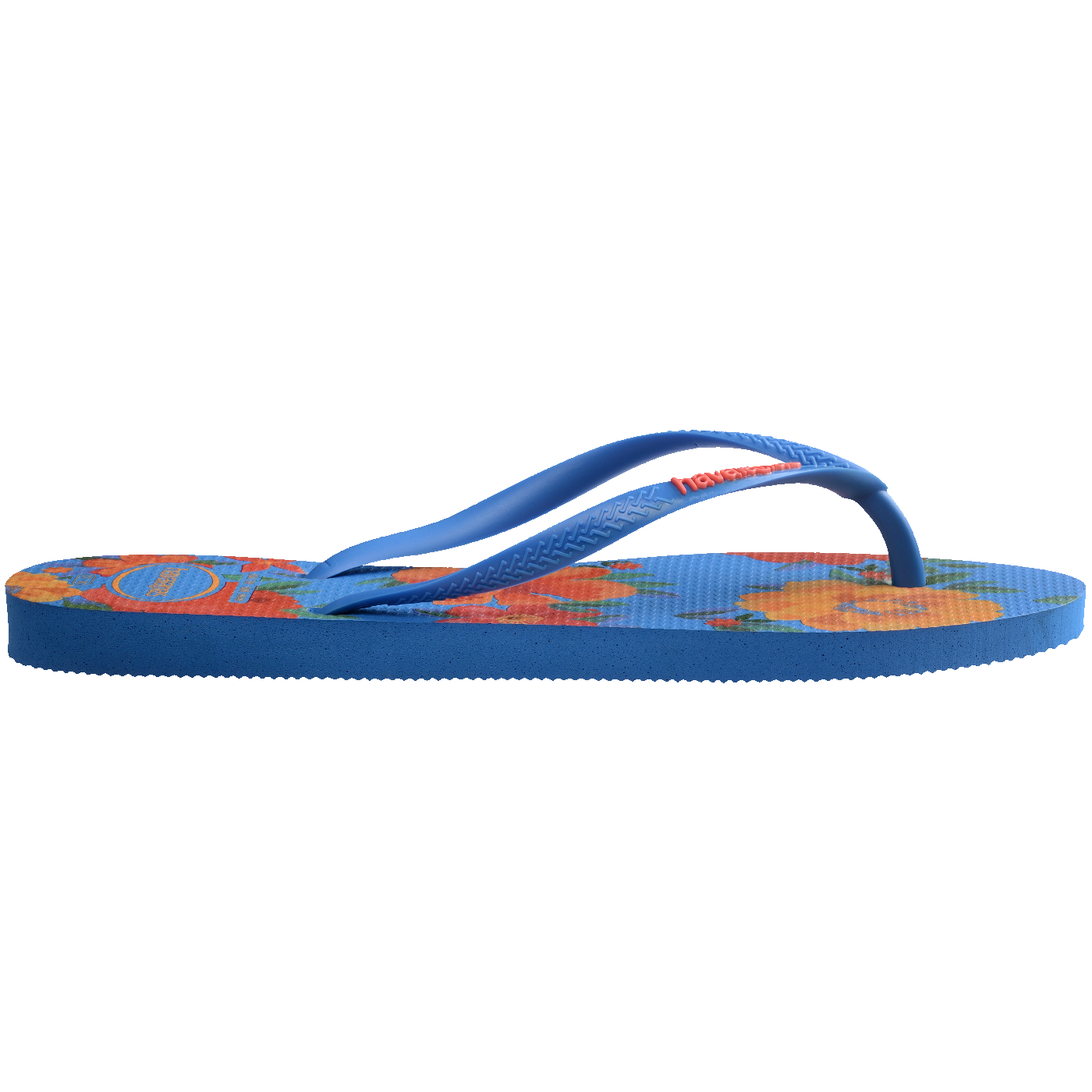 Chinelo  Slim Summer Bliss: Conforto Feminino Estampado, Inspiração Verão Brasil