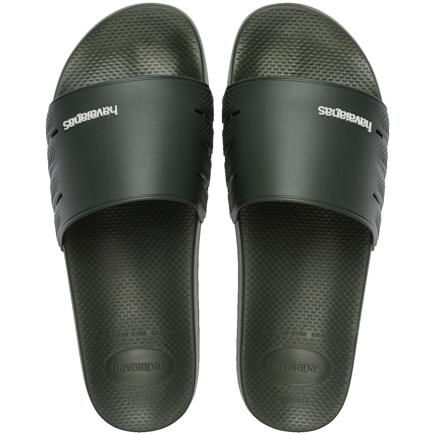 Chinelo Slide  Zero Unissex Verde Olive Conforto Leve Durável Verão
