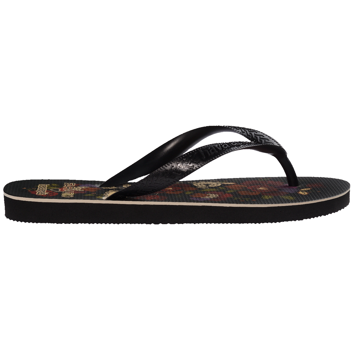 Chinelo  Farm Flor de Fita Feminino Estiloso Conforto Verão Tropical
