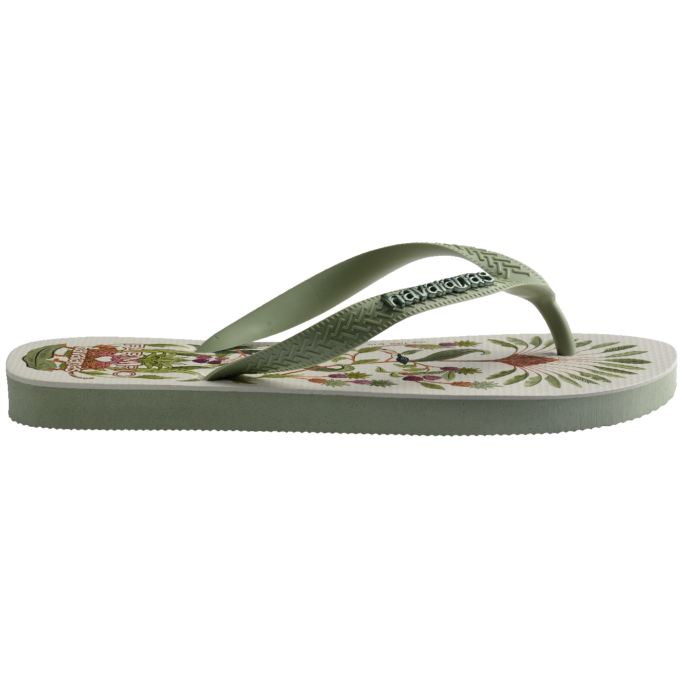 Chinelo  Farm Floresta Doce Feminino, Conforto Vibrante para Verão, Estampa Exclusiva